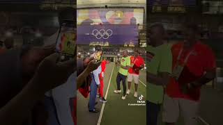 CS SPORTS KIPCHUMBA MURKOMEN AT OLYMPICS IN PARIS shorts short fyp trending youtubeshorts [upl. by Aneelas]