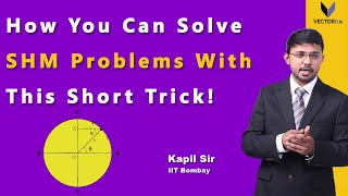 How You Can Solve SHM Problems With This Short Trick  Kapil Sir  IIT Bombay [upl. by Yrdnal]