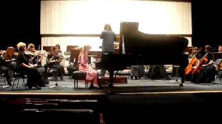 Jagoda Stanicka plays WAMozart Piano Concerto in A major KV 488  13 yo [upl. by Louth978]