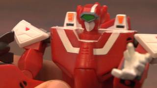 CGR Toys  ROBOTECH VERITECH FIGHTER review Miriyas red Veritech [upl. by Ahcilef]