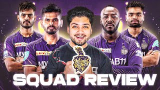 KKR SQUAD REVIEW IPL 2024  CAN GAMBHIR MAKE KKR CHAMPIONS OF IPL MedWicket [upl. by Yrrab]