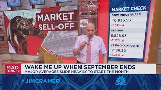 Cramer The market selloff is a seasonal selffulfilling prophecy [upl. by Sakiv]