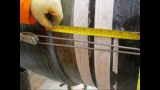 BONDSTRAND Pipe Fabrication  Taper Taper Joint [upl. by Tayyebeb]