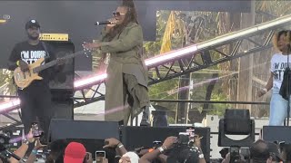 Lady Saw Minister Marion Hall Ruff Up Reggae Sumfest with an unorthodox Style Live Performance [upl. by Holna]