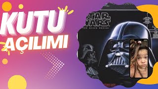 Star Wars The Black Series Darth Vader Premium Electronic Helmet Kutu açılışı keşfet kutuaçılışı [upl. by Laefar]