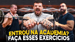 10 EXERCÍCIOS QUE TODO INICIANTE PRECISA FAZER NA ACADEMIA ​⁠LeandroTwin 4FitClub [upl. by Eleanore523]