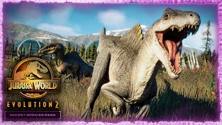 OFFICIAL ANNOUNCEMENT TRAILER  Secret Species DLC  Jurassic World Evolution 2 [upl. by Phaih]