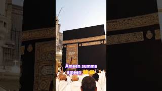 Dua In front of Kaaba molanatariqjameeloffical quranbayanmakkah maa allahshortsislamicdua [upl. by Lorilee]