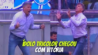 TODAS AS REAÇÕES DE RENATO GAÚCHO NA VOLTA AO GRÊMIO [upl. by Edahs929]