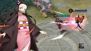 Onmyoji Arena x Demon Slayer Nezuko Kamado Preview [upl. by Tfat]