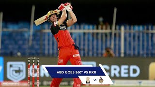 ABD goes 360° against Kolkata Knight Riders [upl. by Adlig]