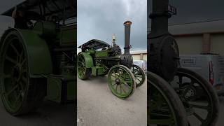 Huge aveling and porter traction engine steamengine automobile steamlocomotive whistle steam [upl. by Niamjneb664]