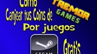 Como canjear juegos steam en tremor games [upl. by Oniger819]