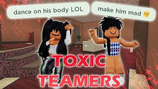 Teamers dance on my body then regret it  MM2  Roblox [upl. by Meihar]