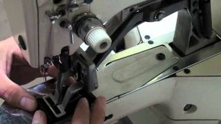 Juki tacker LK1900 for heavy material Industrial Sewing Machine [upl. by Sert]