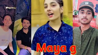 tiktok star Maya g please subscribe my channel Abdullah Jani [upl. by Ydnahs]