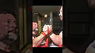 Devon Larratt showed real strength of Sarychev Is Here To Stay🤯shorts denis armwrestling [upl. by Yelahc]