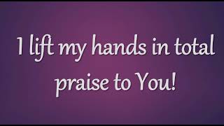 Total Praise by Richard Smallwood  Karaoke  With Lyrics [upl. by Ettevol]