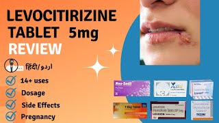 Levocetirizine Dihydrochloride Tablets ip 5mg  Levocetirizine Tablets ip 5mg Uses  Medical Creator [upl. by Bum]