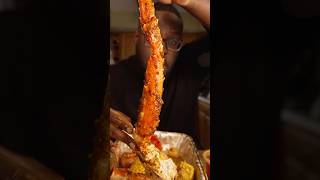 ASMR SEAFOOD BOIL MUKBANG Juicy Seafood foodreview asmr seafood shorts [upl. by Cristiona]