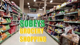 Grocery shopping at Sobeys Moncton  CORALADDICT [upl. by Margalo]