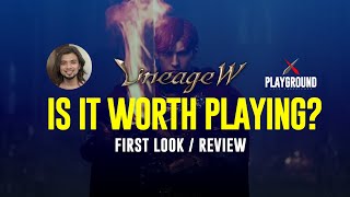 Lineage W Gameplay Review Is it Worth Playing on Mobile [upl. by Anatak]