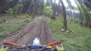 Ktm exc 200 hill climb  gopro [upl. by Arlyn]