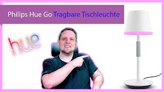 🌈 Licht to go Die Philips Hue Go tragbare Tischleuchte vorgestellt – Lohnt sich der Preis 💡✨ [upl. by Eidorb541]