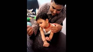 Ataxic cerebral palsy child therapy [upl. by Miarzim]