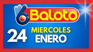 Resultados del BALOTO REVANCHA del MIERCOLES 24 de enero de 2024 💫✅💰 [upl. by Danforth283]