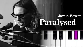 Jamie Bower  Paralysed Piano tutorial [upl. by Kristoffer]