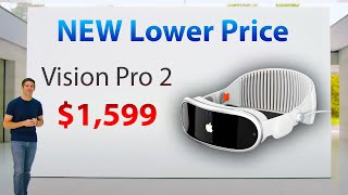 LEAK Vision Pro 2  Apples SURPRISE LOWER PRICE at 1599 [upl. by Aria]