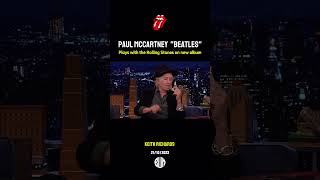 Paul McCartney quotBeatlesquot  Plays with the Rolling Stones on new album [upl. by Elumas]