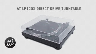 AudioTechnica ATLP120X Turntable Overview  Setup Guide [upl. by Goer]