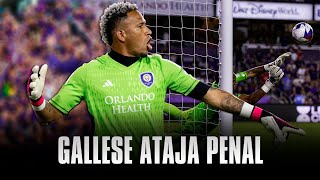 PEDRO GALLESE ATAJA PENAL INCREÍBLE CON ORLANDO CITY [upl. by Hurless]