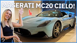 Introducing The 2024 Maserati MC20 Cielo  Drivecomau [upl. by Eceirtal]