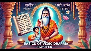 VedicSanatan Dharma Explained  Ep 1  The Vedas  Basics of Hinduism  Structure of Vedas [upl. by Neeuq]