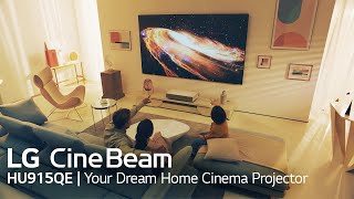 LG CineBeam  Introducing Your Dream Home Cinema Projector  LG [upl. by Andrey21]