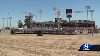 Preparations underway for California Rodeo Salinas Big Week [upl. by Gneh113]