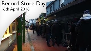 Record Store Day Brighton  16th April 2016 [upl. by Glassco]