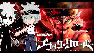 🗡️🍀Black Clover react ao rap do Asta Ódio ⚔️ Shootersz gacha club [upl. by Frants]