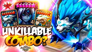 TOXIC UNKILLABLE COMBO with BELIAL and DOUBLE WARBEAR  Summoners War [upl. by Haronid]