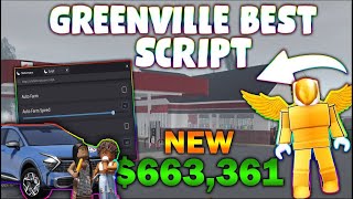 UPDATED Greenville Script PASTEBIN 2023 SPEED BOOST AUTOFARM MONEY FARM 80K IN 10 MINUTES [upl. by Farika133]