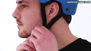 Comment ajuster son casque de roller Oxelo MF500  OXELO WORKSHOP [upl. by Sirap]