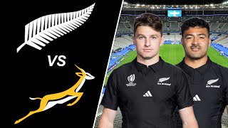 ALL BLACKS Lineup Prediction vs SPRINGBOKS Rugby World Cup 2023 final [upl. by Eatnohs291]