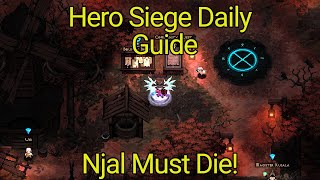 Daily Hero Siege  Njal Must Die [upl. by Krysta]