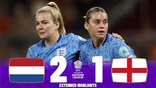 England vs Netherlands  Highlights  UEFA Womens Nations League 26092023 [upl. by Melisandra921]