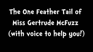 GERTRUDE McFUZZ with guide vocals [upl. by Teerprug]