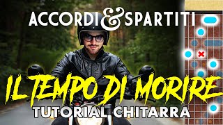 IL TEMPO DI MORIRE Tutorial Chitarra  Lucio Battisti [upl. by Eignav]