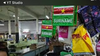 Suriname Big market in Paramaribo 🇸🇷 visiting childhood school home  family [upl. by Manthei]